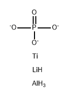 LITHIUM ALUMINUM TITANIUM PHOSPHATE 结构式