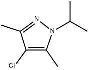 4-Chloro-1-isopropyl-3,5-dimethyl-1H-pyrazole Struktur