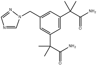 阿那曲唑杂质5, 120512-04-1, 结构式
