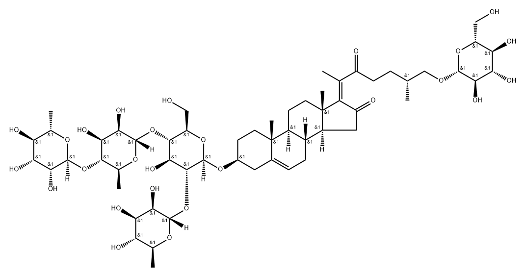 Parispseudoside C Struktur