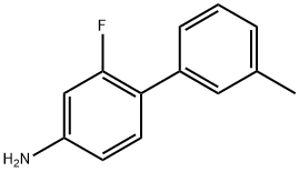 2-Fluoro-3'-methyl-[1,1'-biphenyl]-4-amine Structure
