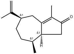 1α,7α,10αH-Guaia-4,11-dien-3-one Structure