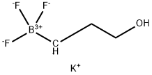 Borate(1-), trifluoro(3-hydroxypropyl)-, potassium (1:1), (T-4)- Structure