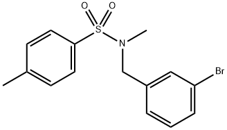 N-(3-bromobenzyl)-N,4-dimethylbenzenesulfonamide Structure