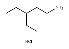 1-Pentanamine, 3-ethyl-, hydrochloride (1:1) Structure