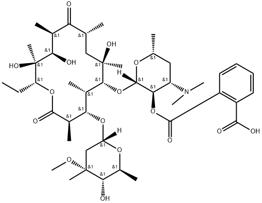 红霉素杂质18, 121057-86-1, 结构式