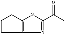 1-{4H,5H,6H-Cyclopenta[d][1,3]thiazol-2-yl}ethan-1-one Struktur