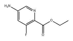 ethyl 5-amino-3-fluoropicolinate Structure