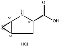 (1r,3r,5r)-rel-2-azabicyclo[3.1.0]hexane-3-carboxylic acid hydrochloride Struktur