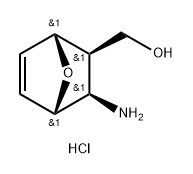 diexo-(3-amino-7-oxabicyclo[2.2.1]hept-5-en-2-yl)methanol hydrochloride 结构式