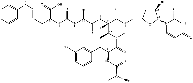 パシダマイシン1 化学構造式