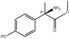 Benzeneacetic acid, α-amino-4-hydroxy-α-methyl-, methyl ester, (αR)-|