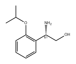 (S)-2-amino-2-(2-isopropoxyphenyl)ethan-1-ol Structure