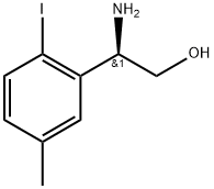 (2R)-2-amino-2-(2-iodo-5-methylphenyl)ethanol,1212987-72-8,结构式