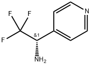 4-Pyridinemethanamine, α-(trifluoromethyl)-, (αS)- Structure
