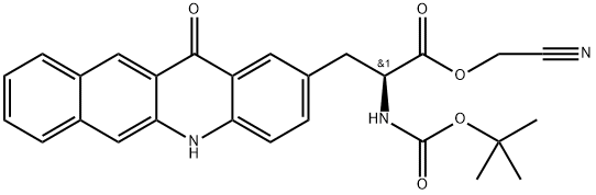 Boc-Ala-(2-Bacd)-Och2-Cn,1213074-87-3,结构式