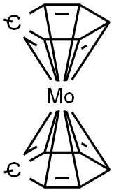 Molybdenum, bis[(1,2,3,4,5,6-η)-methylbenzene]- Structure