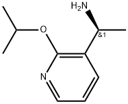 (S)-1-(2-isopropoxypyridin-3-yl)ethan-1-amine 化学構造式