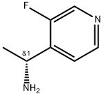 4-Pyridinemethanamine, 3-fluoro-α-methyl-, (αR)- Struktur