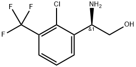 (2R)-2-amino-2-[2-chloro-3-(trifluoromethyl)phenyl]ethanol Structure