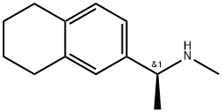 2-Naphthalenemethanamine, 5,6,7,8-tetrahydro-N,α-dimethyl-, (αS)- Struktur