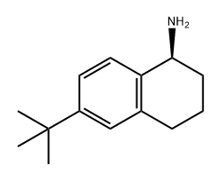 (1S)-6-tert-butyl-1,2,3,4-tetrahydronaphthalen-1-amine,1213411-67-6,结构式