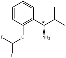 (S)-1-(2-(difluoromethoxy)phenyl)-2-methylpropan-1-amine hydrochloride|