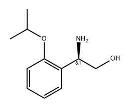 (R)-2-amino-2-(2-isopropoxyphenyl)ethan-1-ol Structure