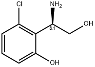 2-[(1R)-1-amino-2-hydroxyethyl]-3-chlorophenol Structure