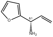 2-Furanmethanamine, α-ethenyl-, (αS)- Struktur