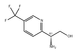 (2R)-2-amino-2-[5-(trifluoromethyl)pyridin-2-yl]ethanol Structure