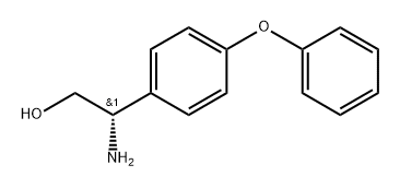 (S)-2-氨基-2-(4-苯氧基苯基)乙醇,1213508-40-7,结构式