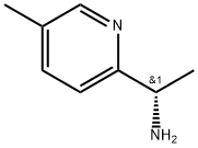 (1S)-1-(5-methylpyridin-2-yl)ethan-1-amine Struktur