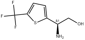 (R)-2-amino-2-(5-(trifluoromethyl)thiophen-2-yl)ethan-1-ol,1213584-79-2,结构式