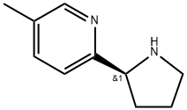 (S)-5-methyl-2-(pyrrolidin-2-yl)pyridine Structure