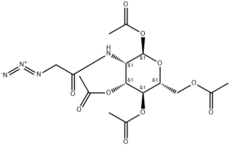 1,3,4,6-四-O-Α-乙酰基-N-叠氮乙酰基氨基甘露糖,1213701-11-1,结构式