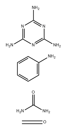 Urea, polymer with benzenamine, formaldehyde and 1,3,5-triazine-2,4,6-triamine, bisulfited,121375-94-8,结构式