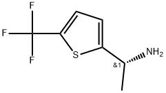 (R)-1-(5-(trifluoromethyl)thiophen-2-yl)ethan-1-amine Structure