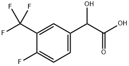 Benzeneacetic acid, 4-fluoro-α-hydroxy-3-(trifluoromethyl)-|