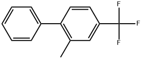 2-Methyl-4-(trifluoromethyl)-1,1'-biphenyl,1214333-09-1,结构式