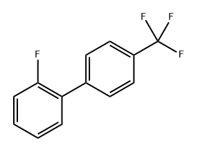 2-Fluoro-4'-(trifluoromethyl)-1,1'-biphenyl 化学構造式