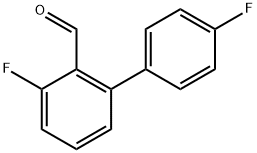 3,4'-difluoro-[1,1'-biphenyl]-2-carbaldehyde Structure
