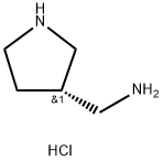 (S)-3-氨甲基吡咯烷二盐酸盐,1215233-63-8,结构式