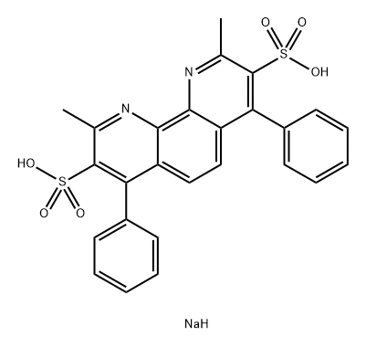 121560-02-9 2,9-二甲基-4,7-二苯基-1,10-菲罗啉-3,8-二磺酸钠
