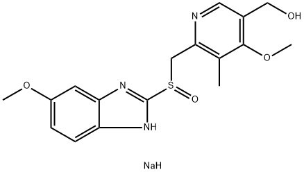 5-羟基奥美拉唑 结构式