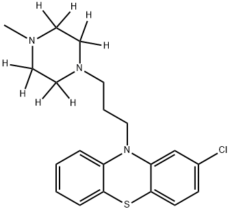 Prochlorperazine-d8 Struktur