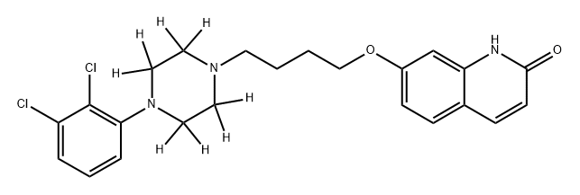 Dehydro Aripiprazole-d8,1215897-99-6,结构式