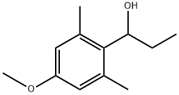 1-(4-methoxy-2,6-dimethylphenyl)propan-1-ol 化学構造式