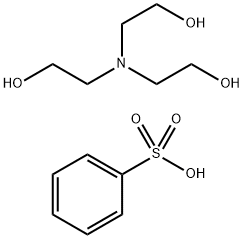 Benzenesulfonic acid, 4-C1o-13-sec-alkyl derivs., compds. with triethanolamine Struktur