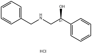 Benzenemethanol, α-[[(phenylmethyl)amino]methyl]-, hydrochloride (1:1), (αS)- 结构式
